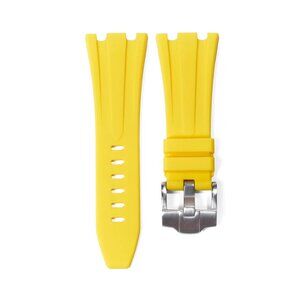 Tempomat Yellow Rubber Strap for Audemars Piguet Royal Oak Offshore 42mm